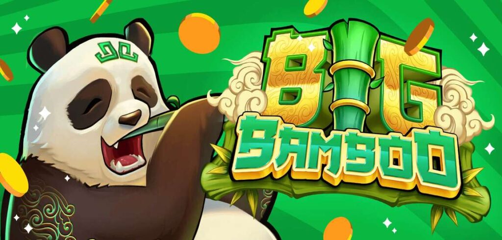 Big bamboo logo with pands